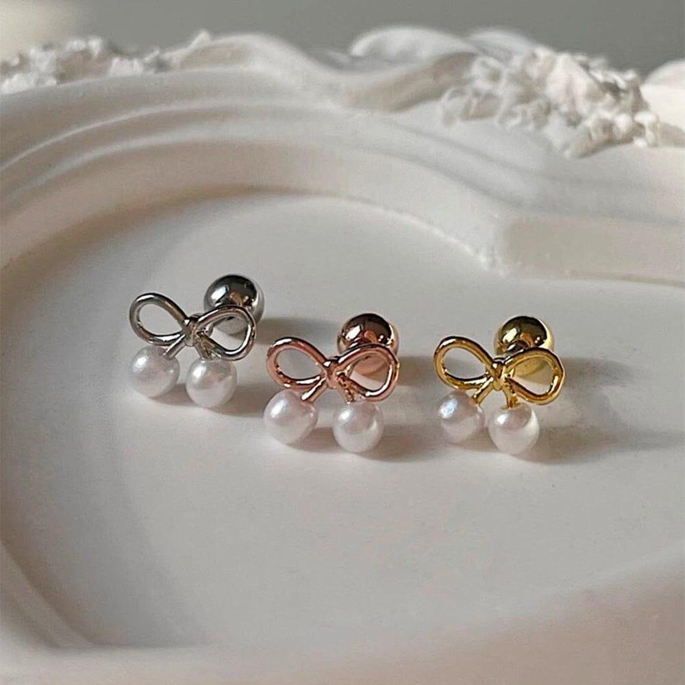 真珠 リボン チェリー・ピアッシング Piercing younglong-seoul