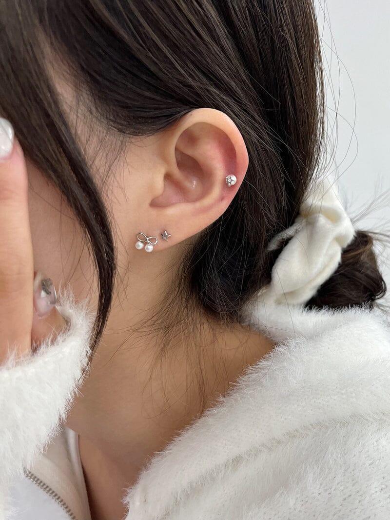 真珠 リボン チェリー・ピアッシング Piercing younglong-seoul