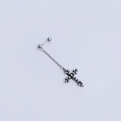 ジョアン・ドット・ボール・クロス十字架・ピアッシング Piercing from lizzy