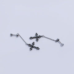 ジョアン・ドット・ボール・クロス十字架・ピアッシング Piercing from lizzy
