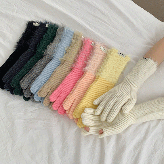 ミンク&フォックスボレロ、パッションピンクロング手袋　おまとめ goldbunny_d-0185