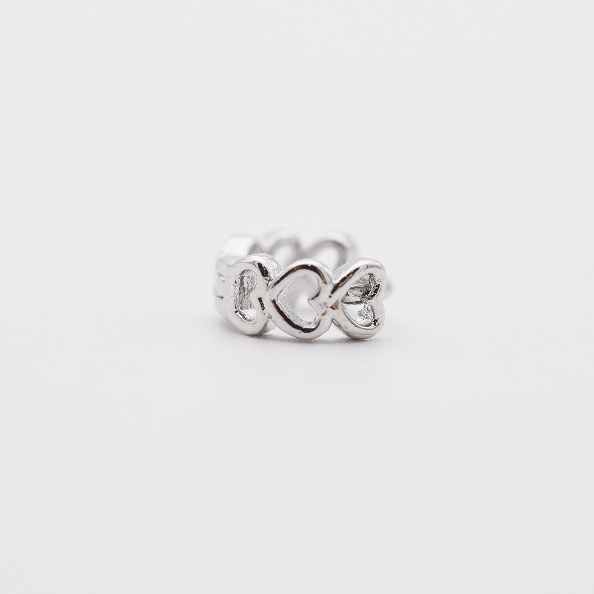 [Set of 5] [Surgical] Lucky Four Leaf Clover 16G Body Piercing Back Piercing Cartilage Piercing 
