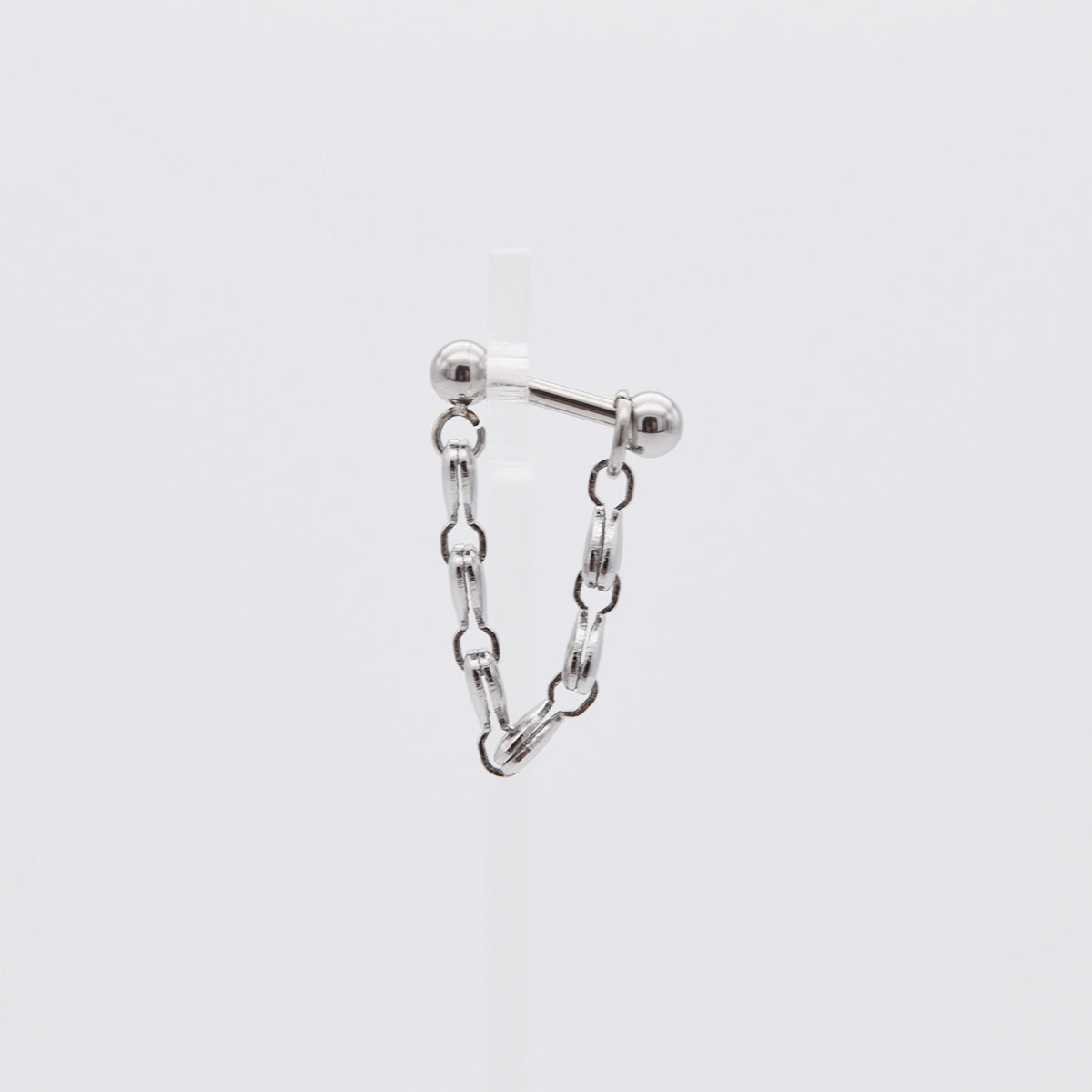 [全サージカル]ハートチェーン ヘリックスピアス 16G ボディピアス キャッチ made