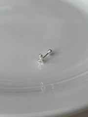 [Surgical] Mini Flow Ribbon (3 Colors) 16G Body Piercing Back Piercing Cartilage Piercing 