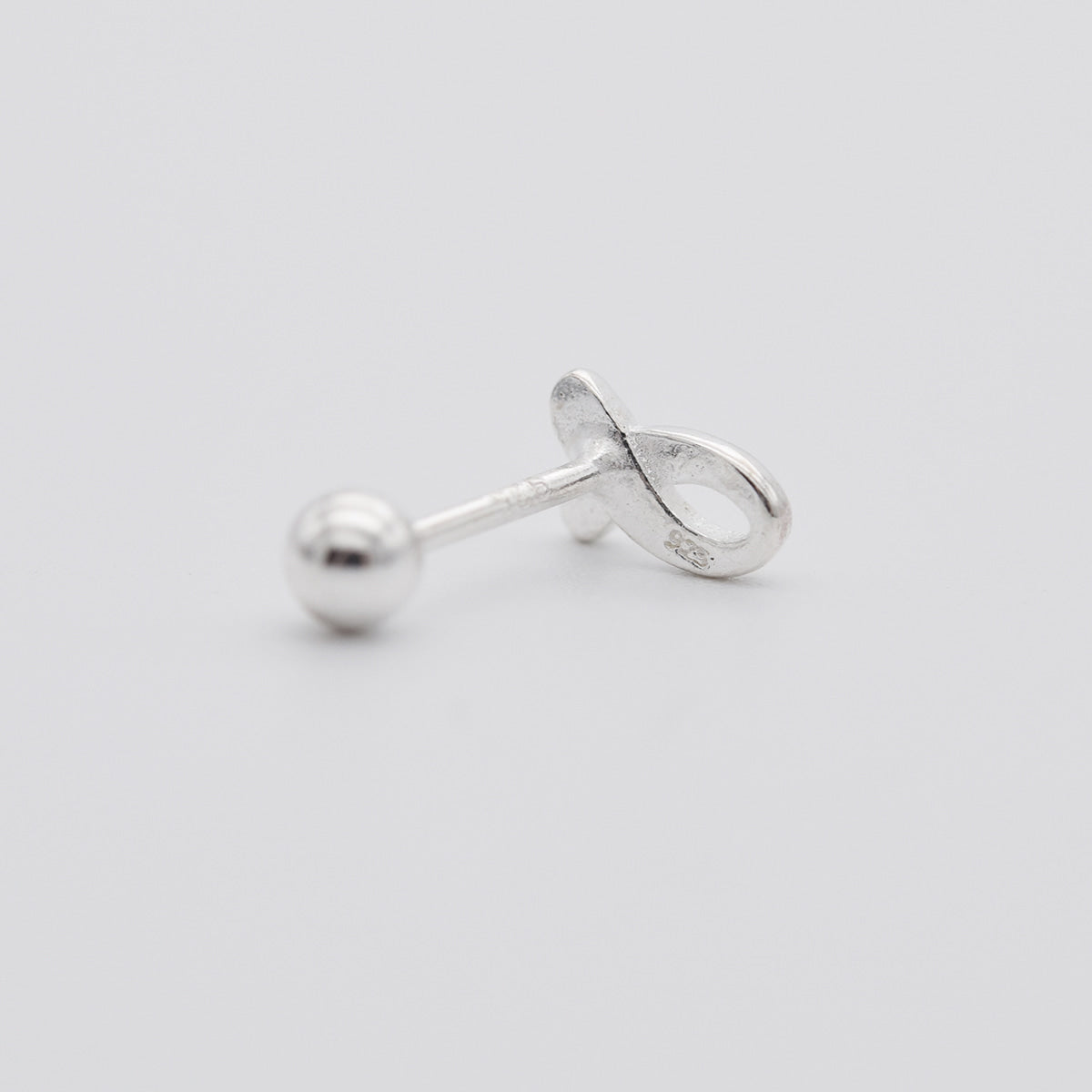 [Surgical] Mini Flow Ribbon (3 Colors) 16G Body Piercing Back Piercing Cartilage Piercing 
