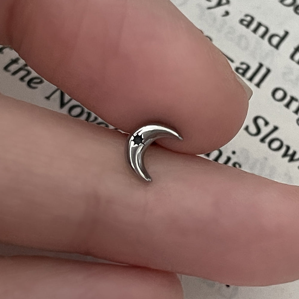 [Surgical] Mini Flow Ribbon (3 Colors) 16G Body Piercing Back Piercing Cartilage Piercing 