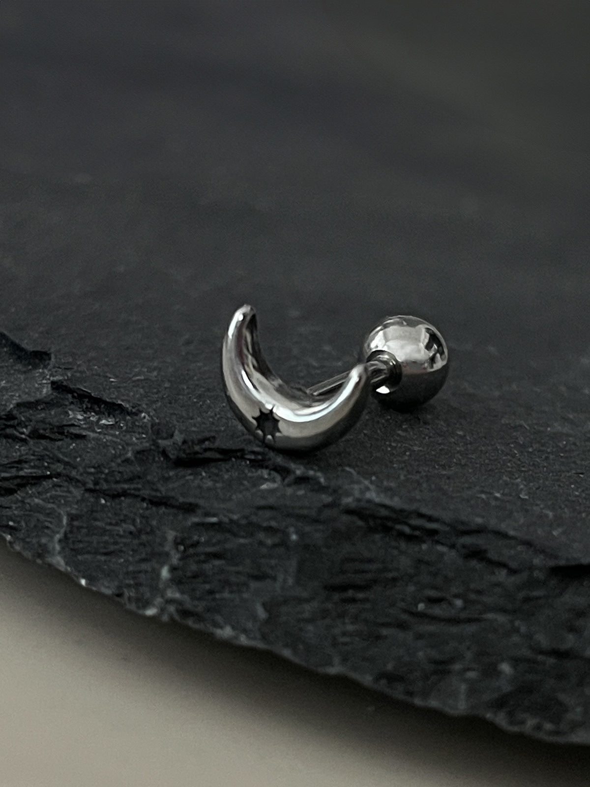 [Surgical] Mini Flow Ribbon (3 Colors) 16G Body Piercing Back Piercing Cartilage Piercing 