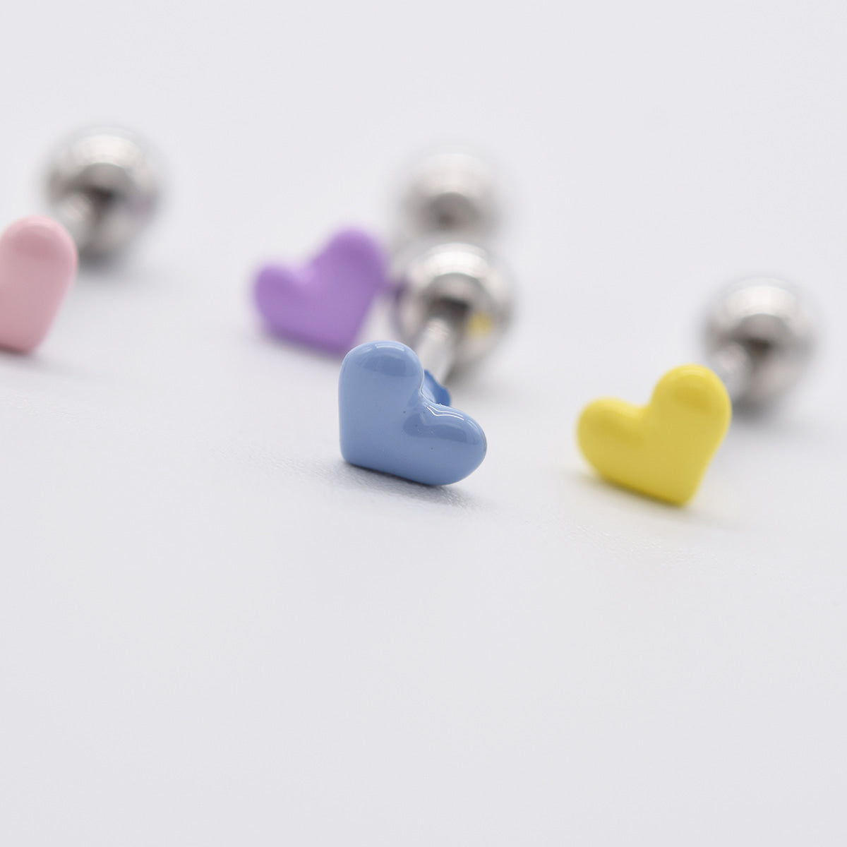 [Surgical] Mini Flow Ribbon (3 Colors) 16G Body Piercing Back Piercing Cartilage Piercing 