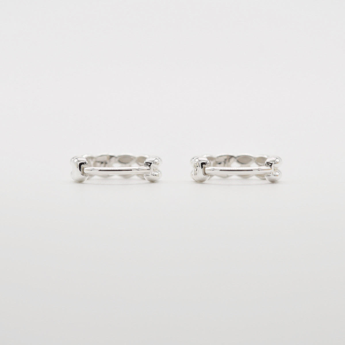 [925 Silver]ミニマル ウィーン ワンタッチ フープピアス リングピアス