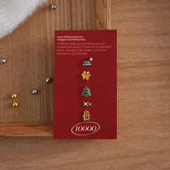 [ชุด 5 ชิ้น] [ผ่าตัด] ชุดเจาะรูปไอศกรีมถั่ว 16G เจาะร่างกาย เจาะหลัง เจาะกระดูกอ่อน 