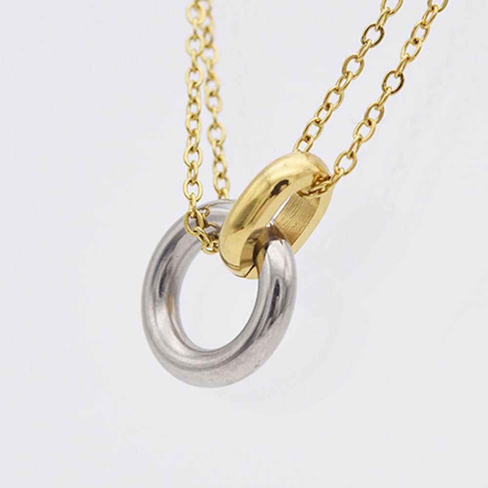 [All Surgical] Antique Book Locket Chain Necklace