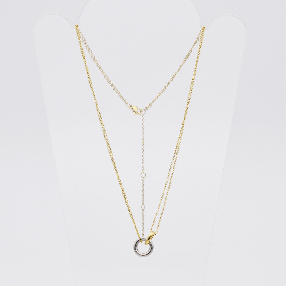 [All Surgical] Antique Book Locket Chain Necklace