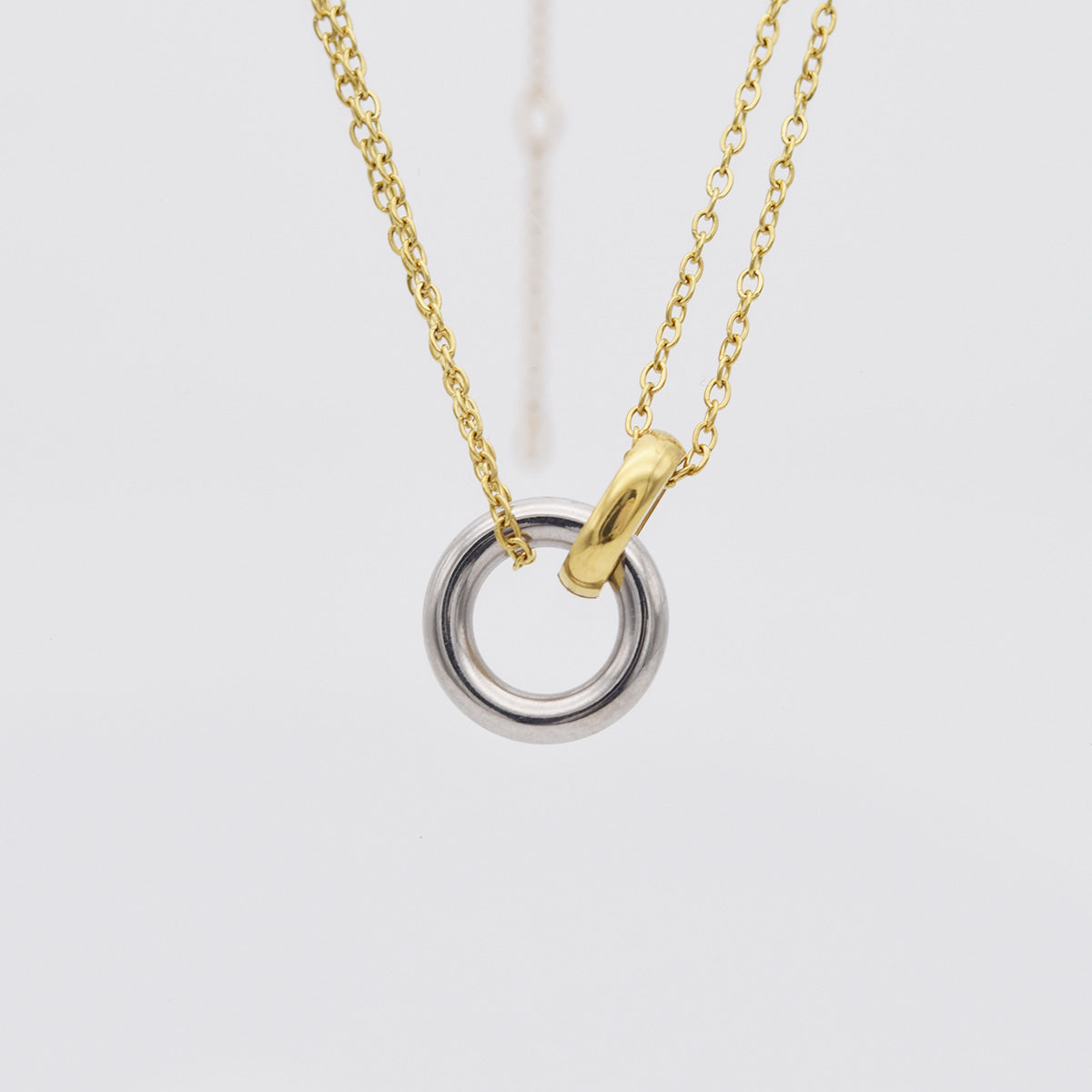 [All Surgical] Antique Book Locket Chain Necklace