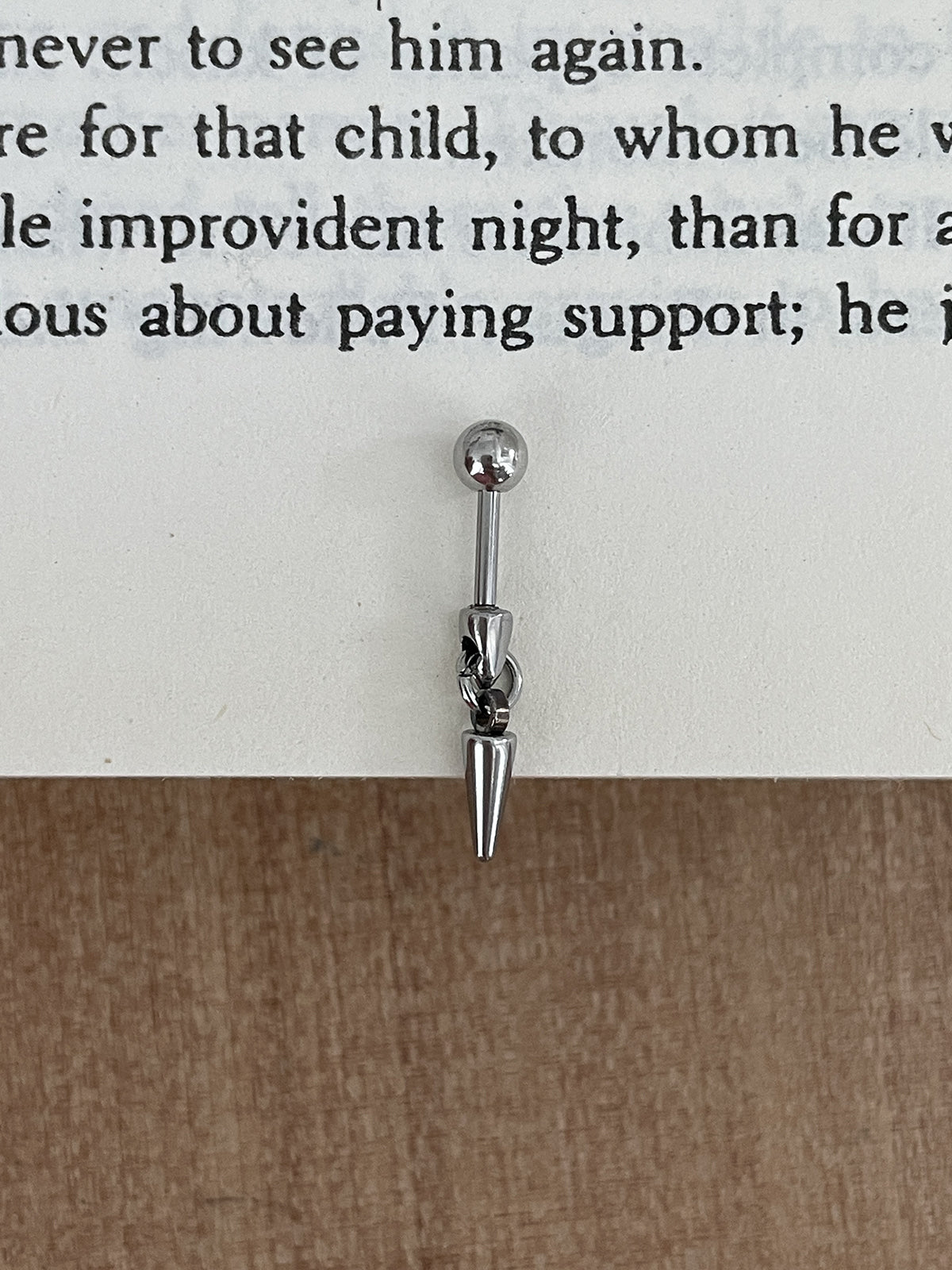 [ผ่าตัด] ริบบิ้นมินิโฟลว์ (3 สี) 16G เจาะร่างกาย เจาะหลัง เจาะกระดูกอ่อน 