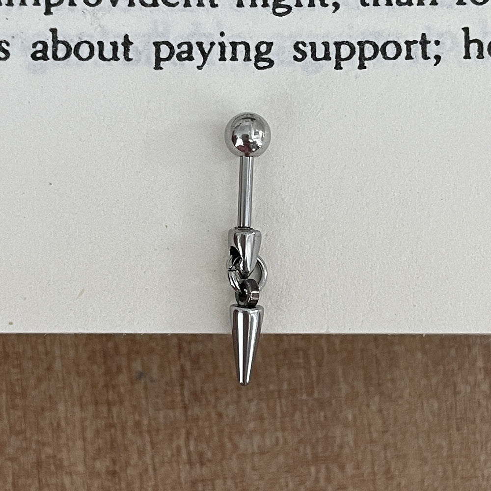 [ผ่าตัด] ริบบิ้นมินิโฟลว์ (3 สี) 16G เจาะร่างกาย เจาะหลัง เจาะกระดูกอ่อน 