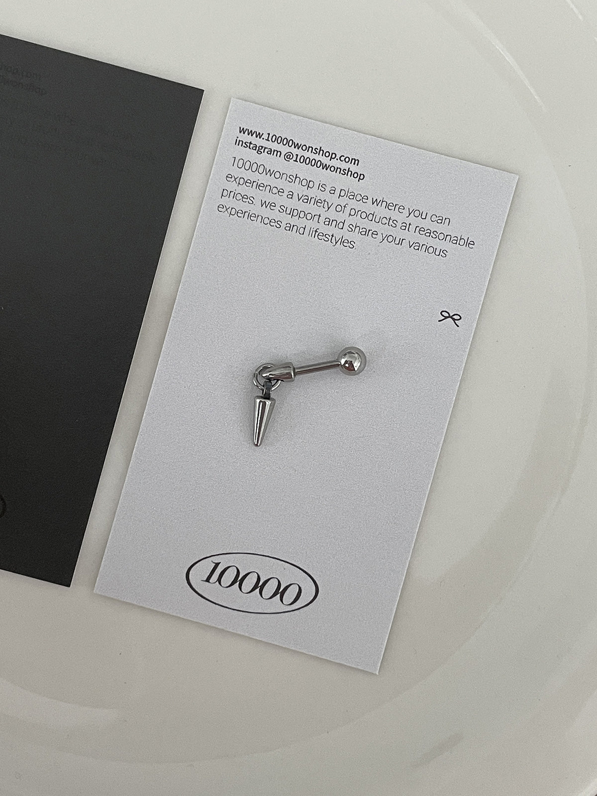 [ผ่าตัด] ริบบิ้นมินิโฟลว์ (3 สี) 16G เจาะร่างกาย เจาะหลัง เจาะกระดูกอ่อน 