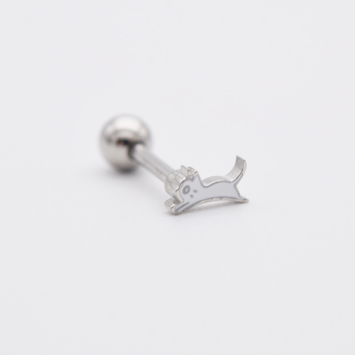 [5個セット][サージカル]スイートモチーフ ピアスセット16G ボディピアス ハート チェリー リボン 可愛い ミニ