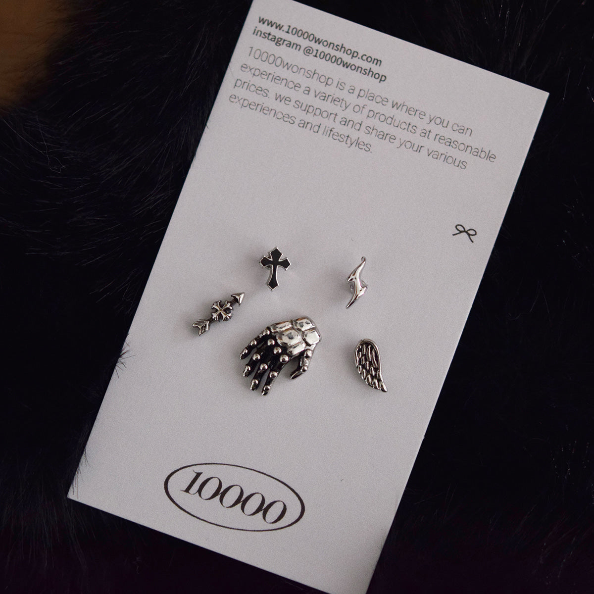 [ชุด 5 ชิ้น] [ผ่าตัด] ชุดเจาะรูปไอศกรีมถั่ว 16G เจาะร่างกาย เจาะหลัง เจาะกระดูกอ่อน 