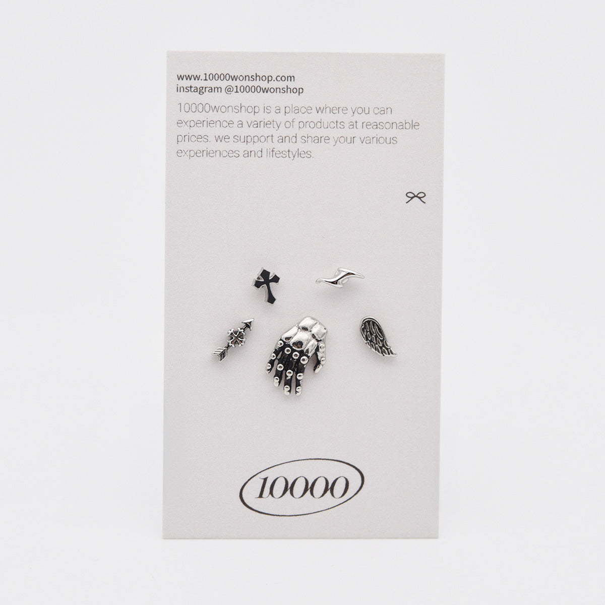 [ชุด 5 ชิ้น] [ผ่าตัด] ชุดเจาะรูปไอศกรีมถั่ว 16G เจาะร่างกาย เจาะหลัง เจาะกระดูกอ่อน 