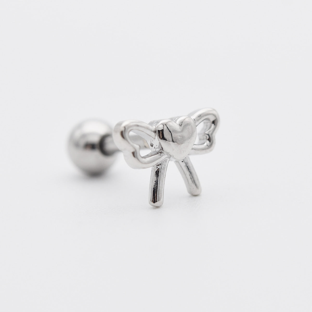 [Surgical] Mini Flow Ribbon (3 Colors) 16G Body Piercing Back Piercing Cartilage Piercing 