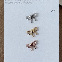 [Surgical] Mini Flow Ribbon (3 Colors) 16G Body Piercing Back Piercing Cartilage Piercing 