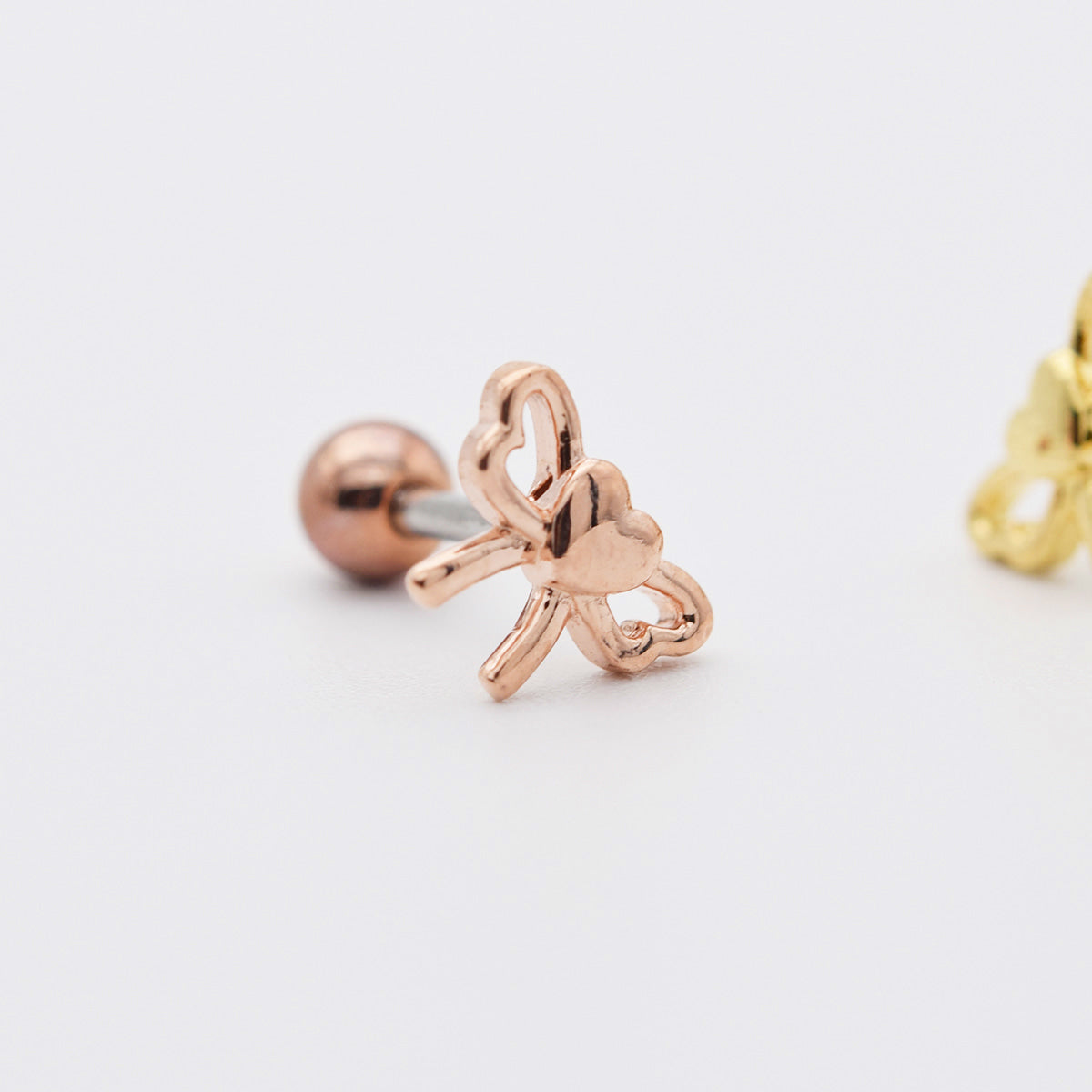 [Surgical] Mini Flow Ribbon (3 Colors) 16G Body Piercing Back Piercing Cartilage Piercing 