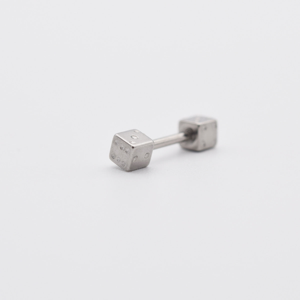 [Set of 5] [Surgical] Nuts Ice Cream Piercing Set 16G Body Piercing Back Piercing Cartilage Piercing 