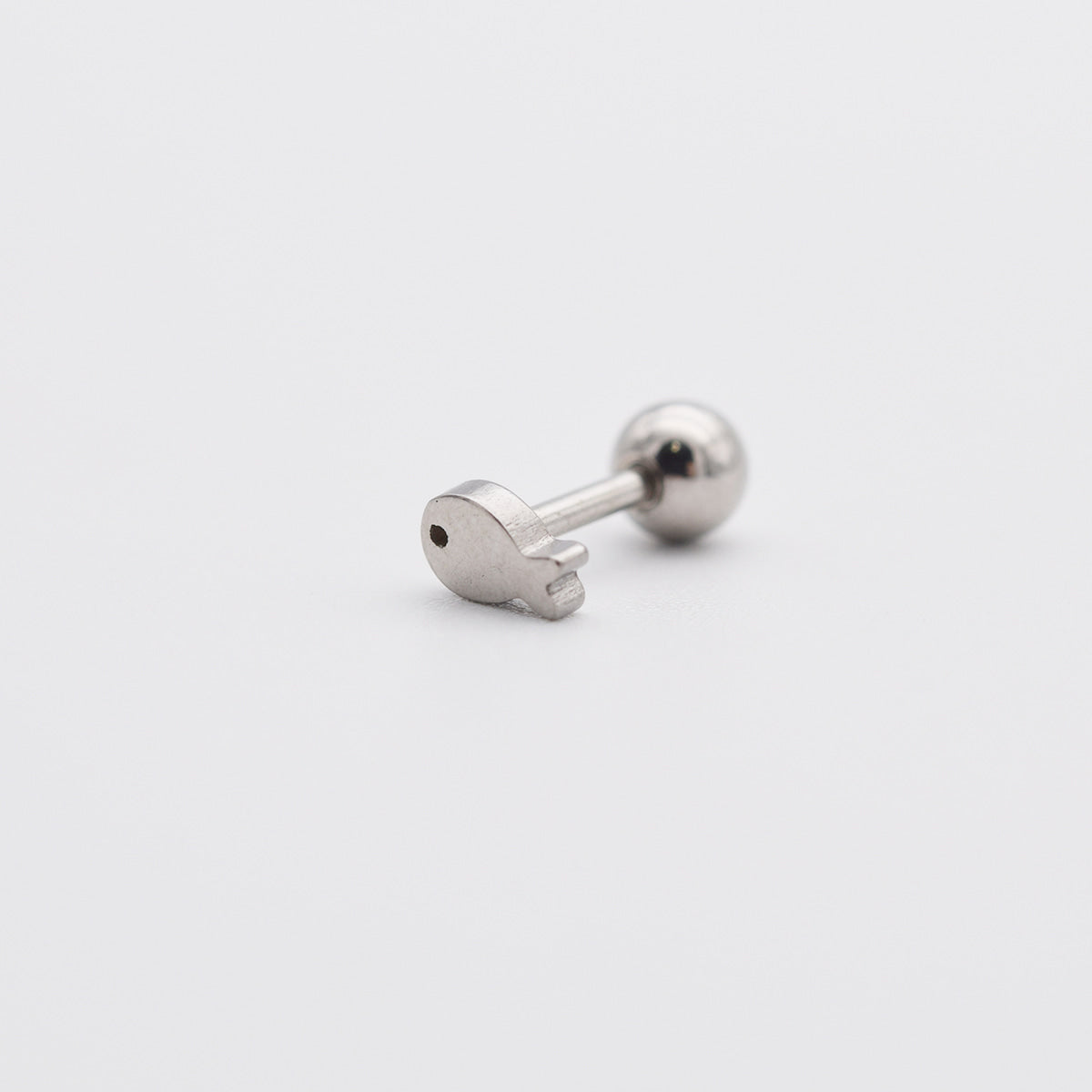 [Set of 5] [Surgical] Nuts Ice Cream Piercing Set 16G Body Piercing Back Piercing Cartilage Piercing 