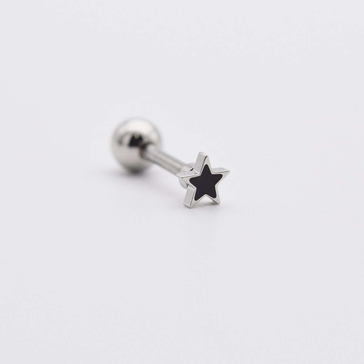 [Set of 5] [Surgical] Nuts Ice Cream Piercing Set 16G Body Piercing Back Piercing Cartilage Piercing 