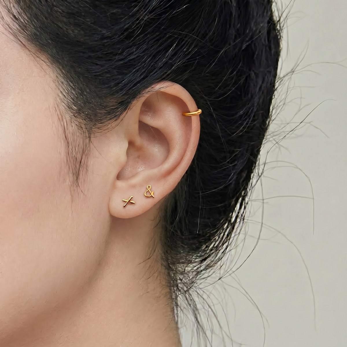 [ผ่าตัด] ริบบิ้นมินิโฟลว์ (3 สี) 16G เจาะร่างกาย เจาะหลัง เจาะกระดูกอ่อน 