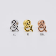[ผ่าตัด] ริบบิ้นมินิโฟลว์ (3 สี) 16G เจาะร่างกาย เจาะหลัง เจาะกระดูกอ่อน 