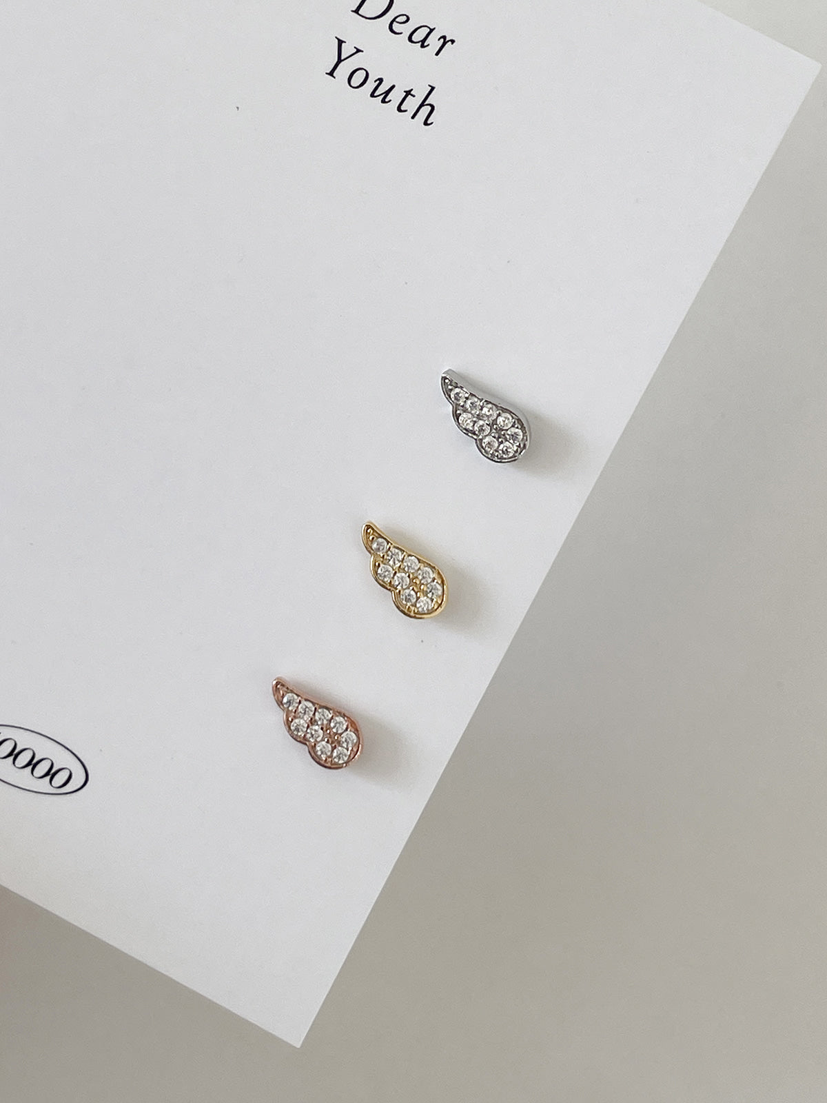 [Surgical] Mini Flow Ribbon (3 Colors) 16G Body Piercing Back Piercing Cartilage Piercing 