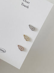 [Surgical] Mini Flow Ribbon (3 Colors) 16G Body Piercing Back Piercing Cartilage Piercing 