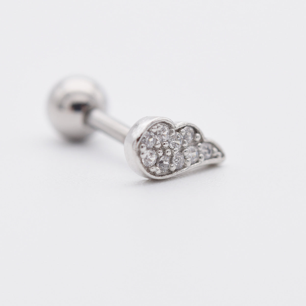 [Surgical] Mini Flow Ribbon (3 Colors) 16G Body Piercing Back Piercing Cartilage Piercing 