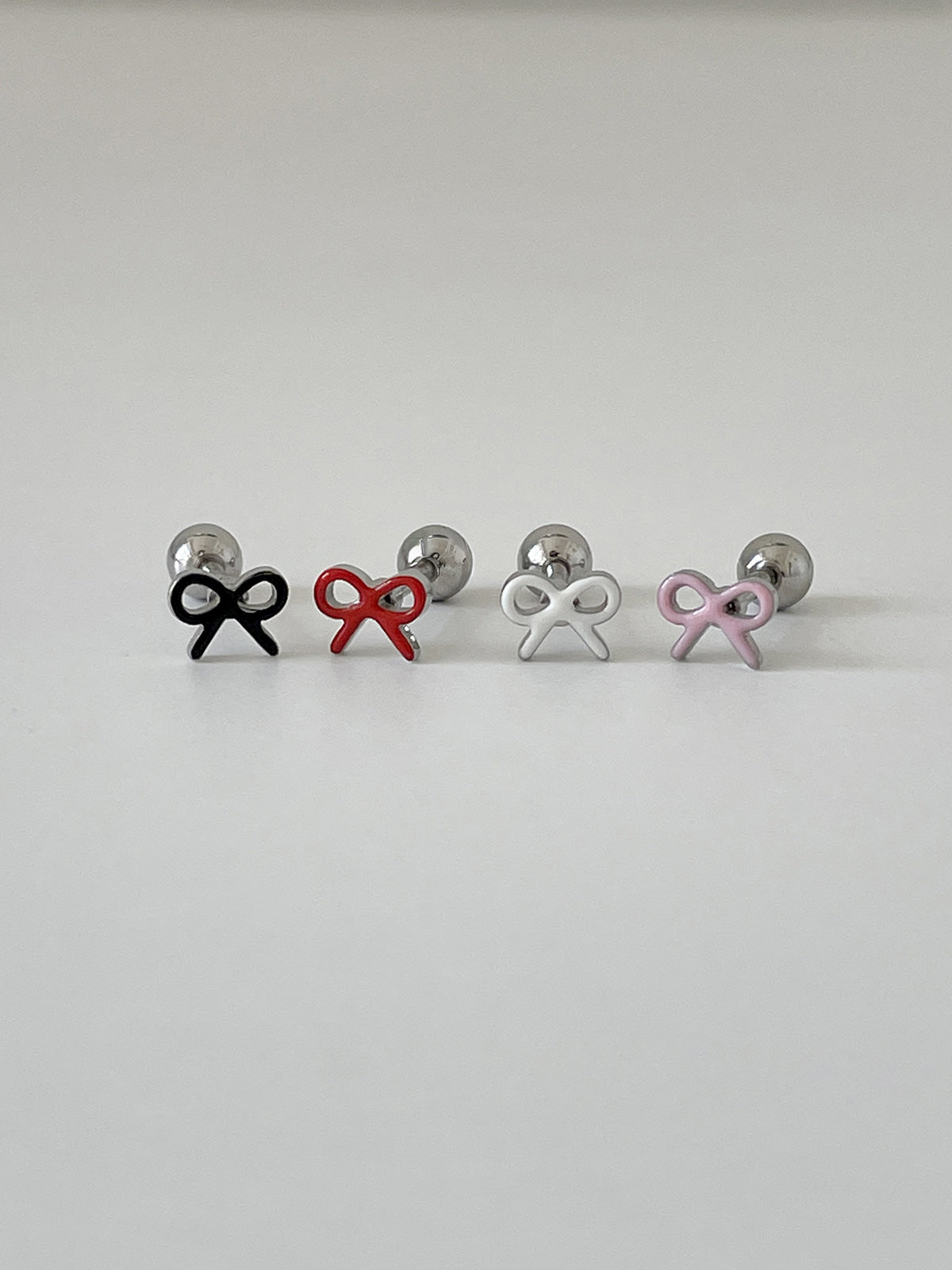 [Surgical] Mini Flow Ribbon (3 Colors) 16G Body Piercing Back Piercing Cartilage Piercing 