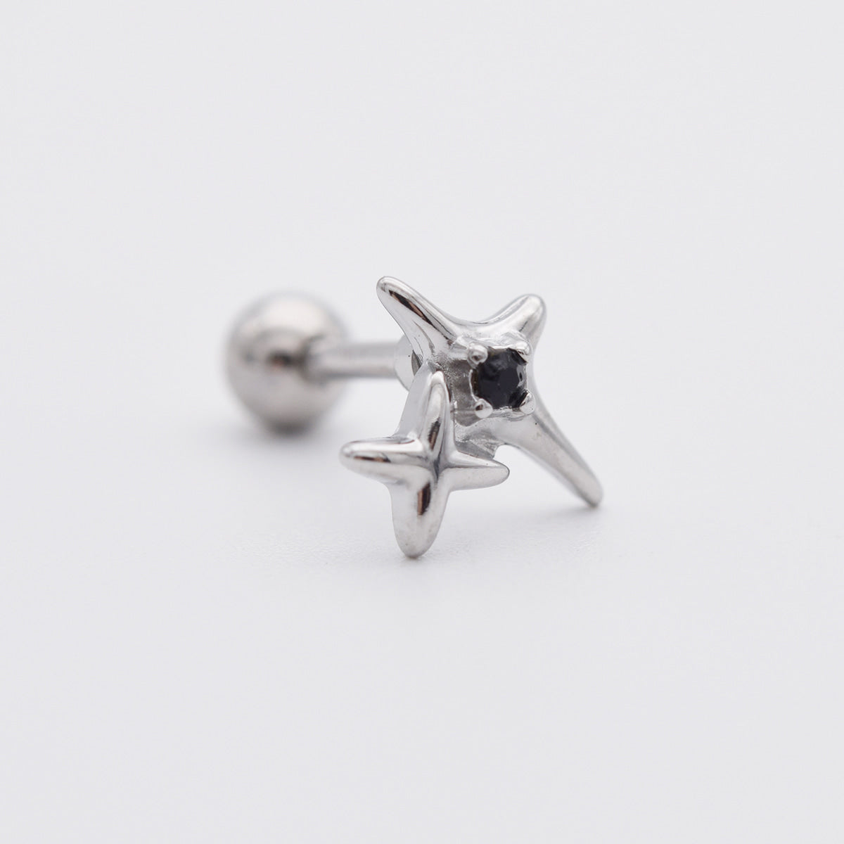 [Surgical] Mini Flow Ribbon (3 Colors) 16G Body Piercing Back Piercing Cartilage Piercing 