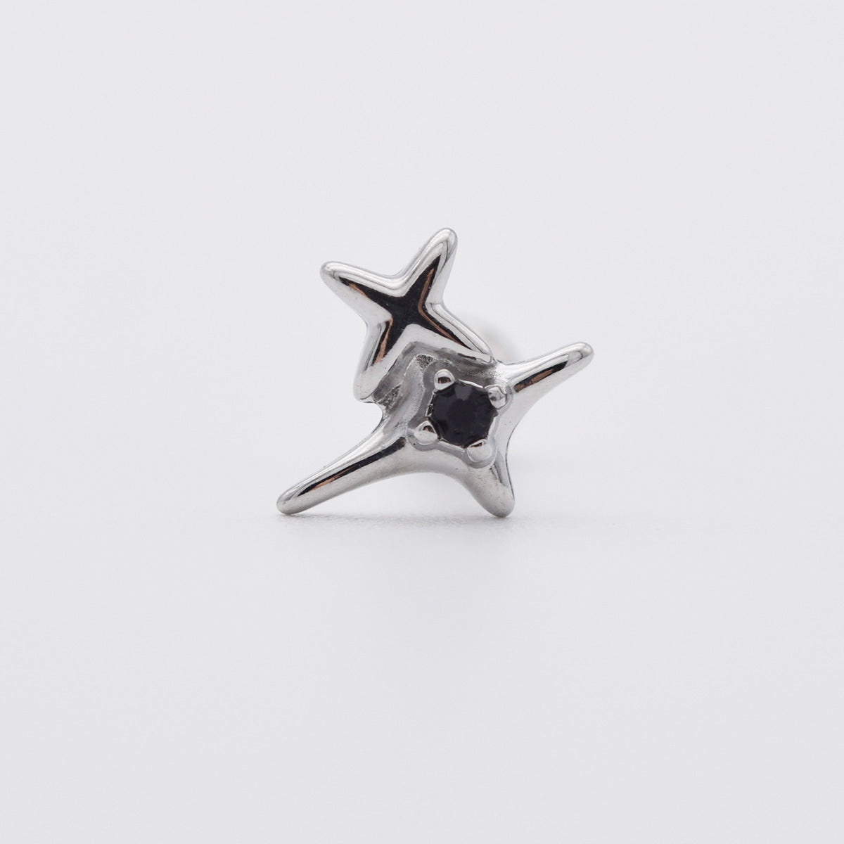 [Surgical] Mini Flow Ribbon (3 Colors) 16G Body Piercing Back Piercing Cartilage Piercing 