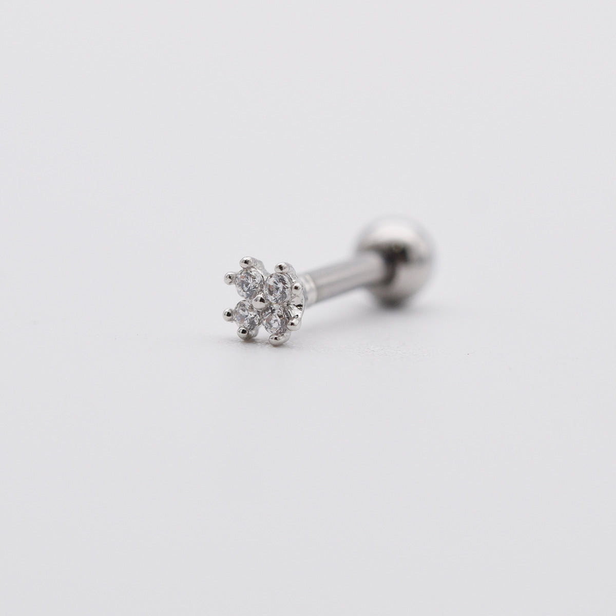 [Set of 5] [Surgical] Nuts Ice Cream Piercing Set 16G Body Piercing Back Piercing Cartilage Piercing 