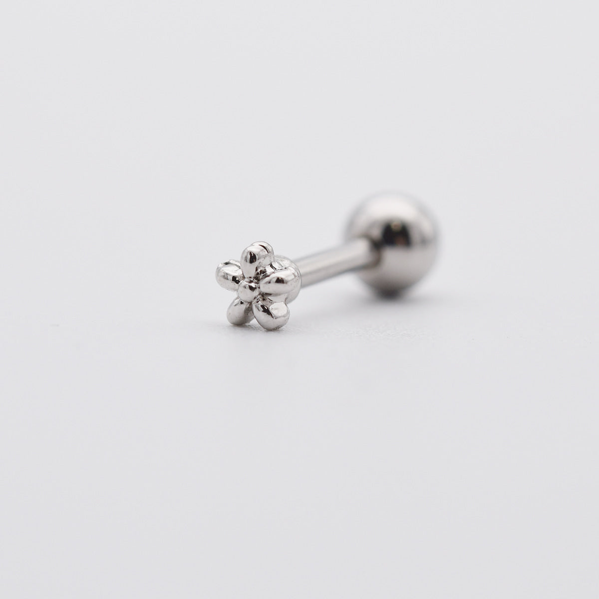[Set of 5] [Surgical] Nuts Ice Cream Piercing Set 16G Body Piercing Back Piercing Cartilage Piercing 