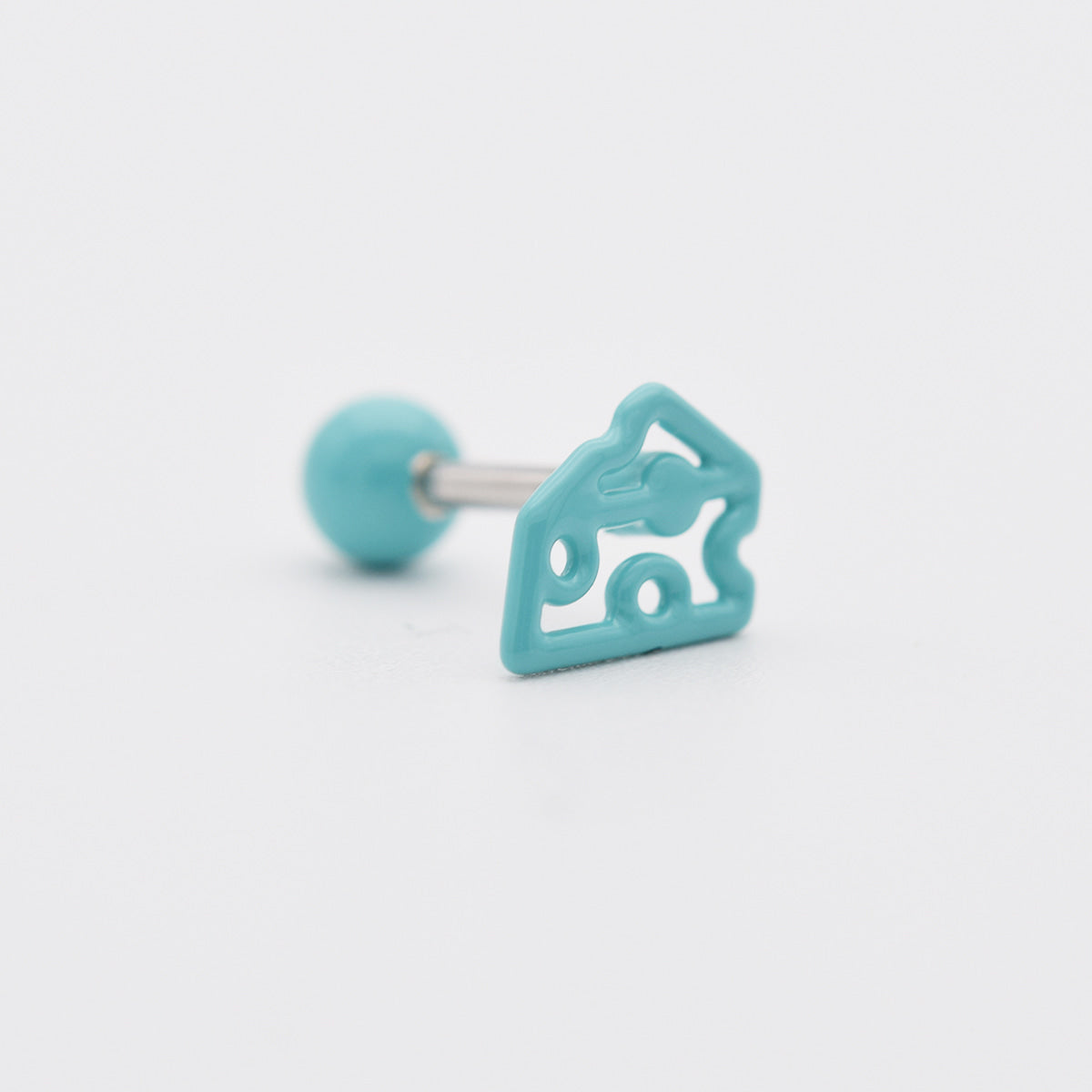 [Surgical] Mini Flow Ribbon (3 Colors) 16G Body Piercing Back Piercing Cartilage Piercing 