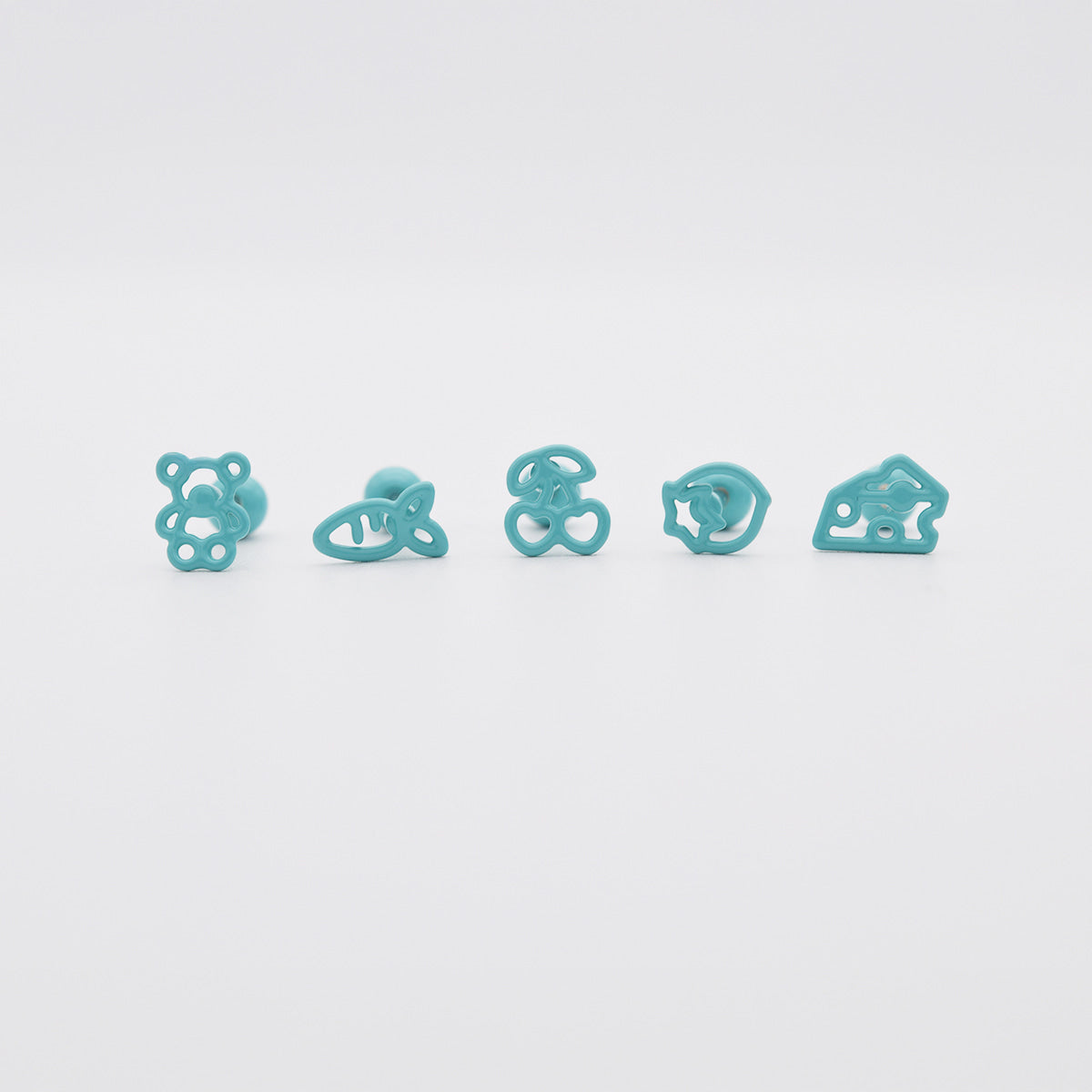 [Surgical] Mini Flow Ribbon (3 Colors) 16G Body Piercing Back Piercing Cartilage Piercing 