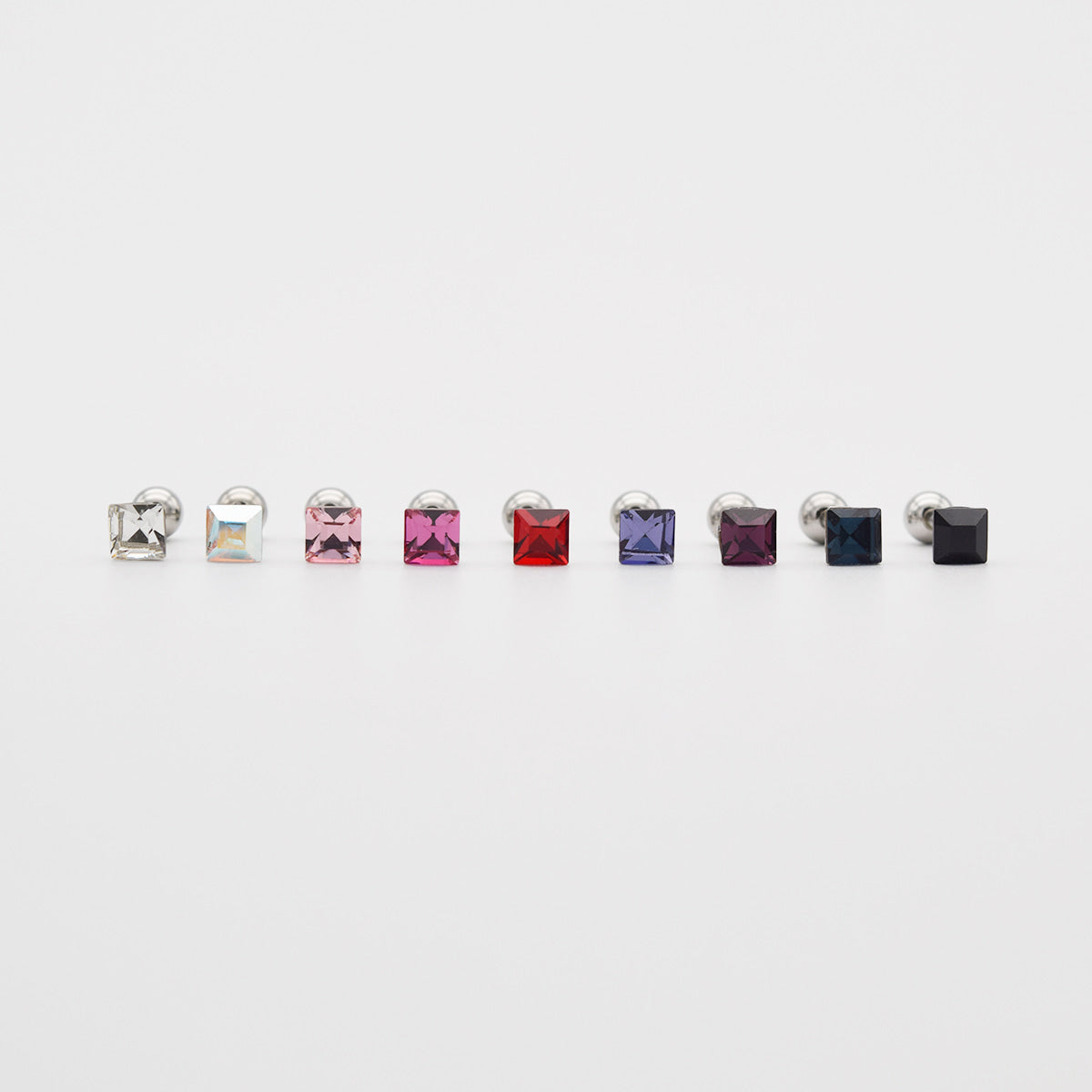 [Surgical] Mini Flow Ribbon (3 Colors) 16G Body Piercing Back Piercing Cartilage Piercing 