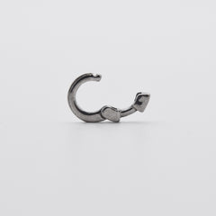 [全サージカル] プチ ヘリックス ワンタッチ フープピアス 18G 内径約3.6mm