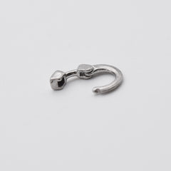 [全サージカル] プチ ヘリックス ワンタッチ フープピアス 18G 内径約3.6mm