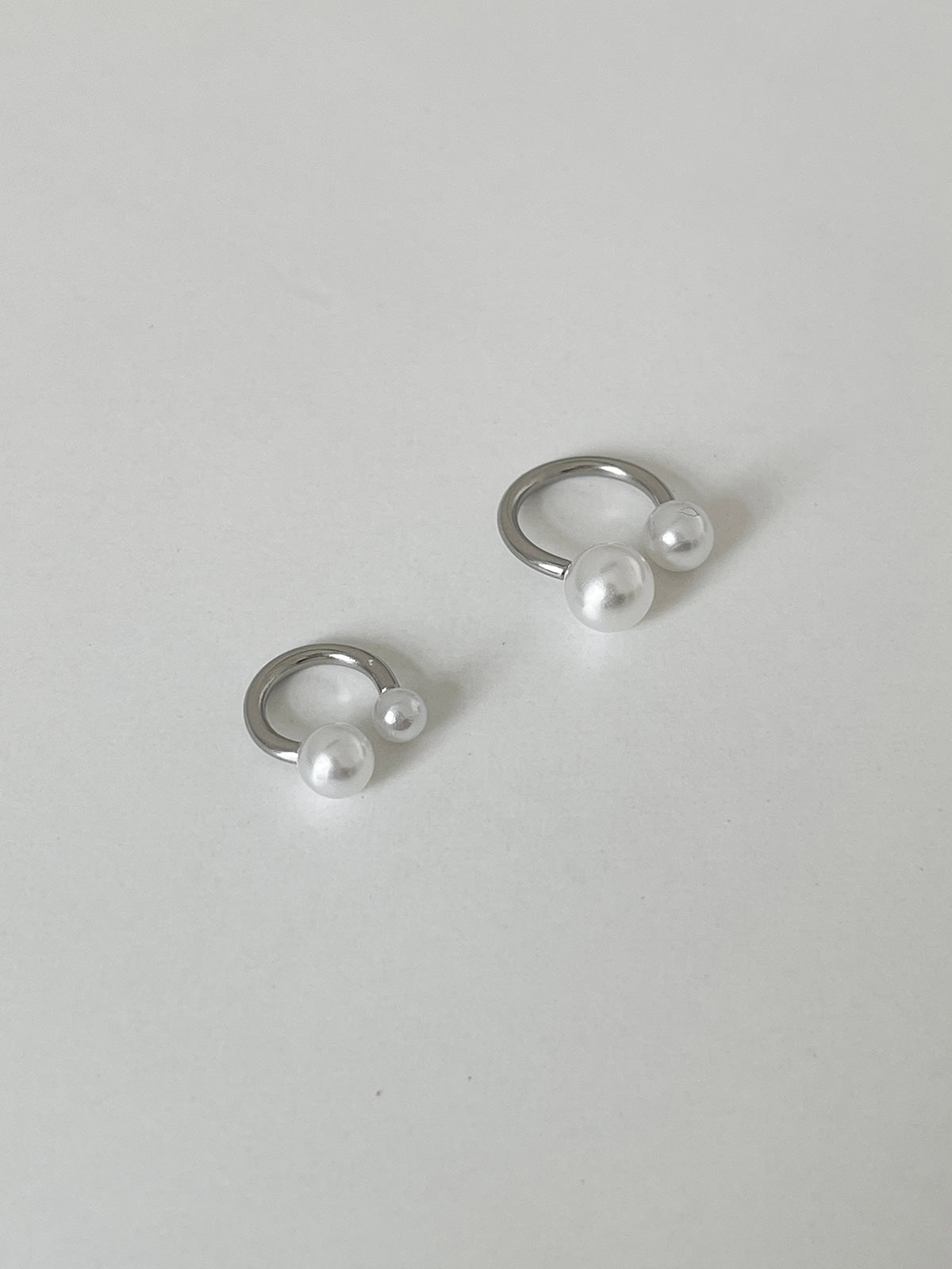 [Surgical] Mini Flow Ribbon (3 Colors) 16G Body Piercing Back Piercing Cartilage Piercing 