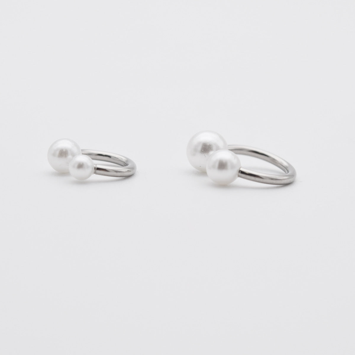 [Surgical] Mini Flow Ribbon (3 Colors) 16G Body Piercing Back Piercing Cartilage Piercing 