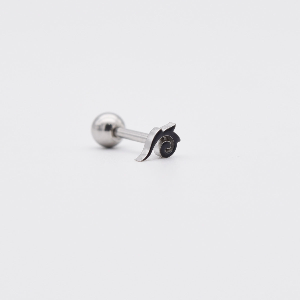 [Surgical] Mini Flow Ribbon (3 Colors) 16G Body Piercing Back Piercing Cartilage Piercing 