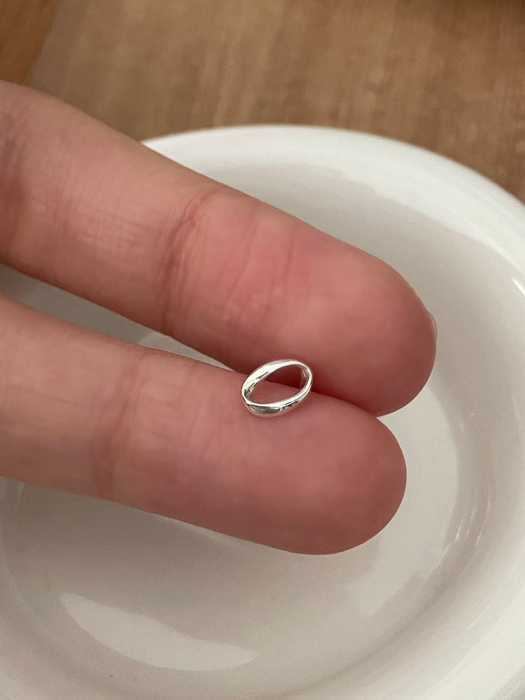[Surgical] Mini Flow Ribbon (3 Colors) 16G Body Piercing Back Piercing Cartilage Piercing 