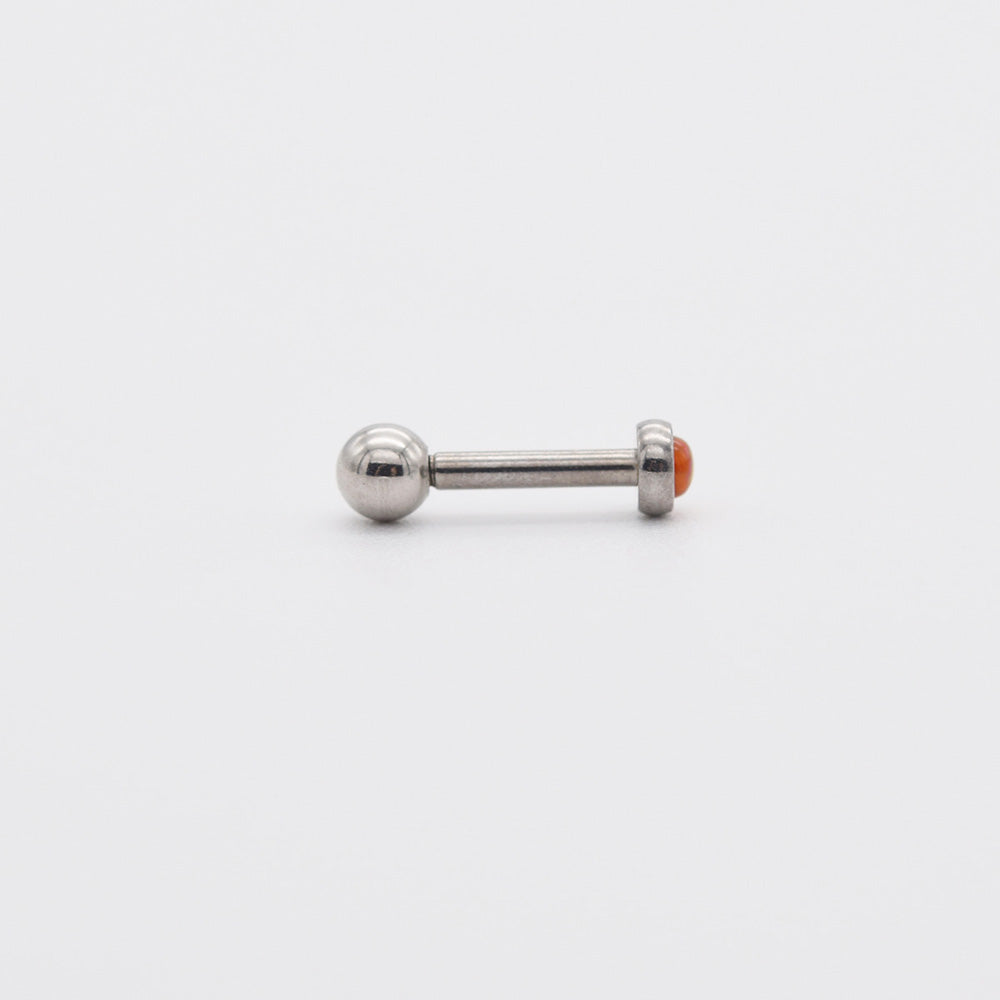 [Surgical] 3mm Mini Marble Button (4 Colors) 16G Body Piercing Back Piercing Cartilage Piercing 