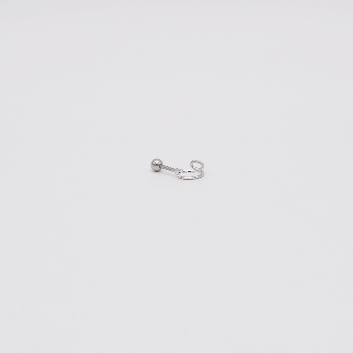 [Surgical] Mini Flow Ribbon (3 Colors) 16G Body Piercing Back Piercing Cartilage Piercing 